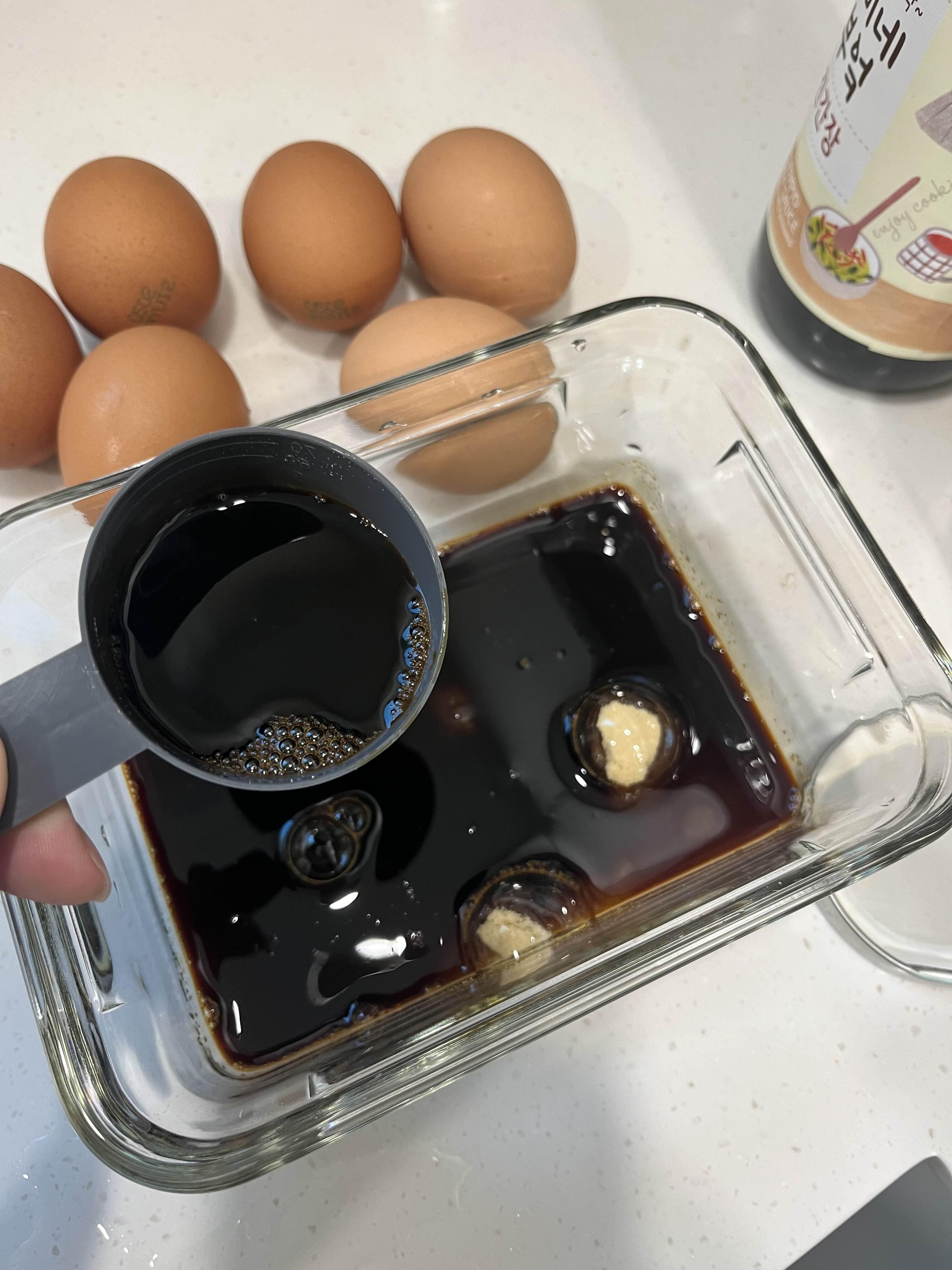 계란장 만들기 간장2