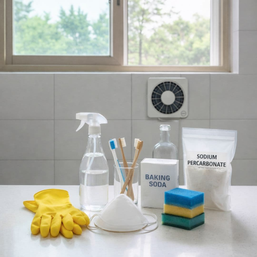 욕실 타일 곰팡이 제거, 깨끗하게 관리하는 청소법