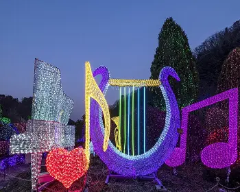 아침고요수목원 오색별빛정원전_15