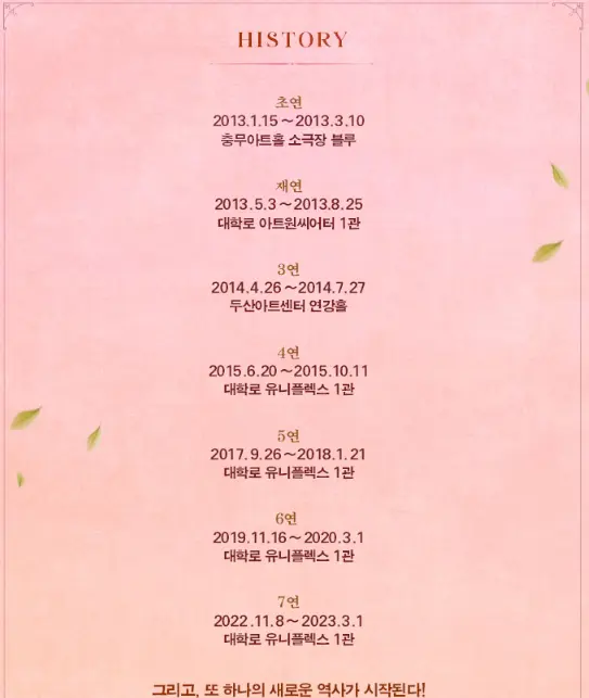 뮤지컬 여신님이 보고 계셔 할인 티켓 오픈