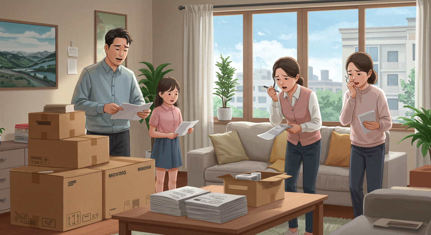 집 경매&amp;#44; 이사 준비