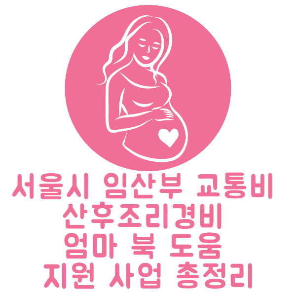 서울시 임산부 교통비 산후조리경비 엄마 북 도움 지원 사업 총정리