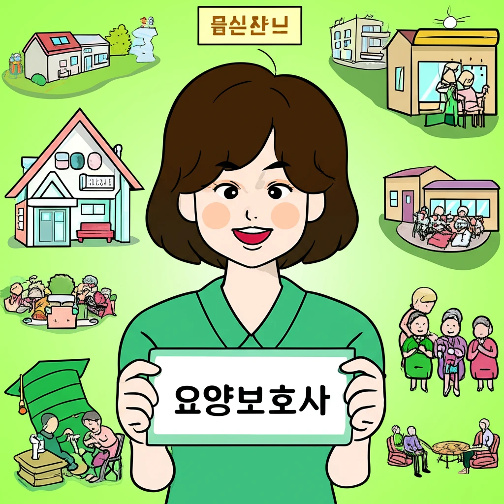 아이고, 요양보호사 시험? 걱정말어!..