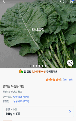 쿠팡 케일