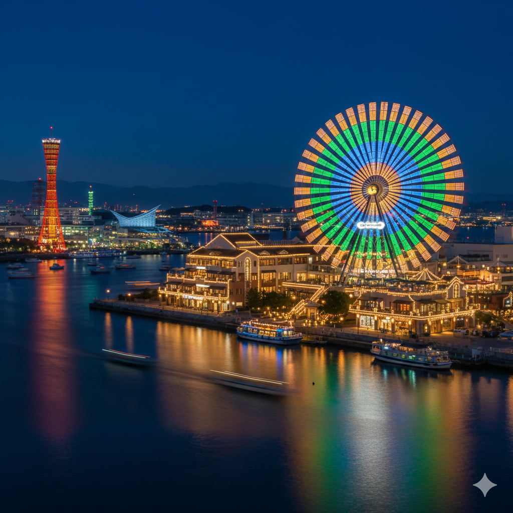 다양한 카페 일본요리를 맛볼수있는 고베 모자이크