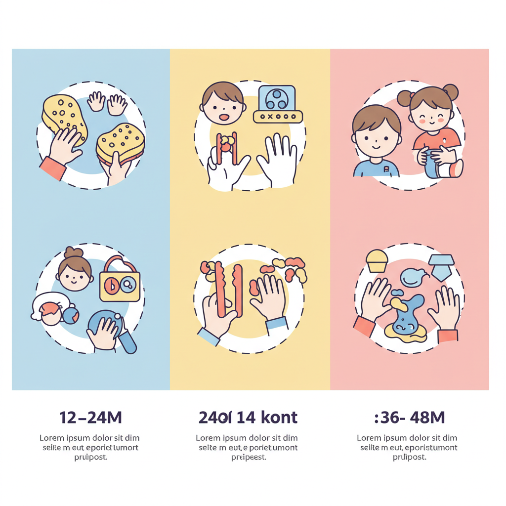 연령별 손 근육 포인트 & 놀이 변형