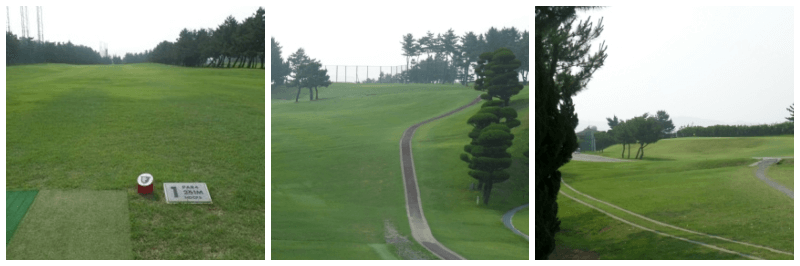 포항 충무대 체력단련장 사진 3개