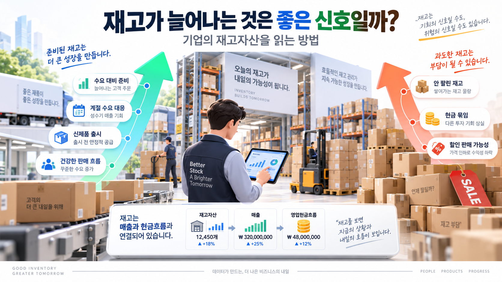 재고가 늘어나는 것은 좋은 신호일까? 기업의 재고자산을 읽는 방법