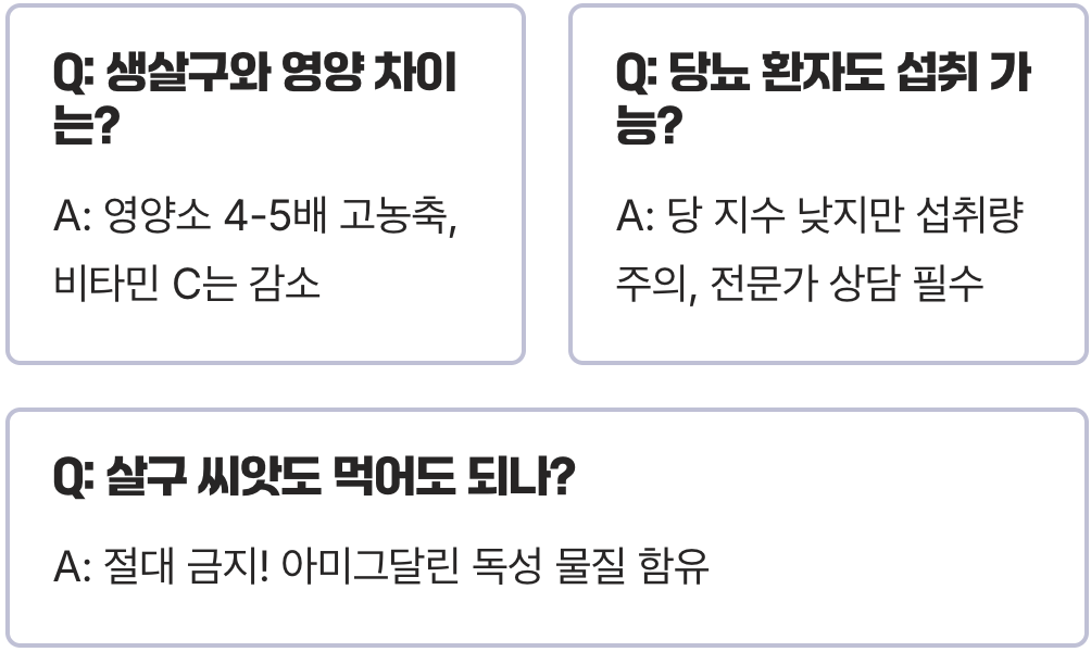 건살구효능 A to Z (변비, 눈 건강, 빈혈 총정리)