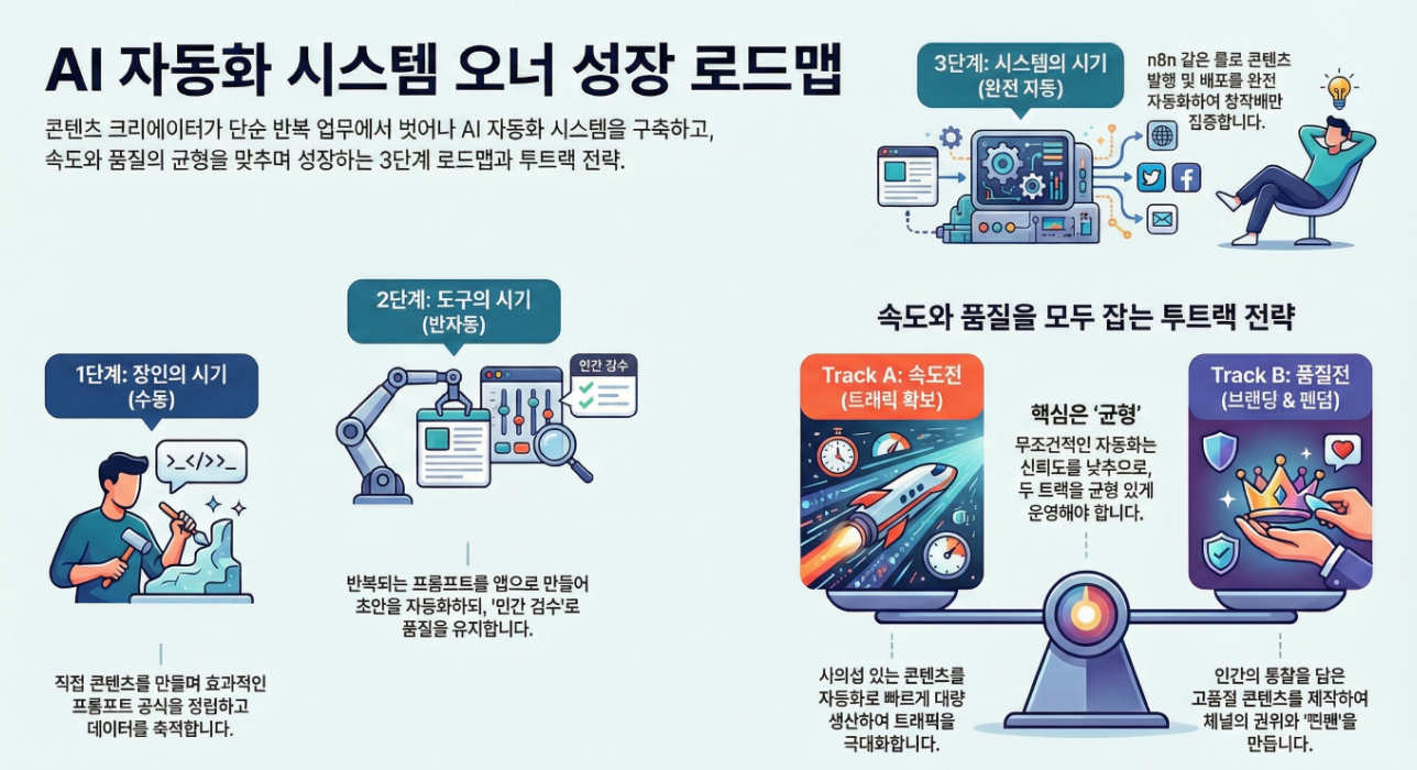 AI 자동화 시스템 오너 성장 로드맵