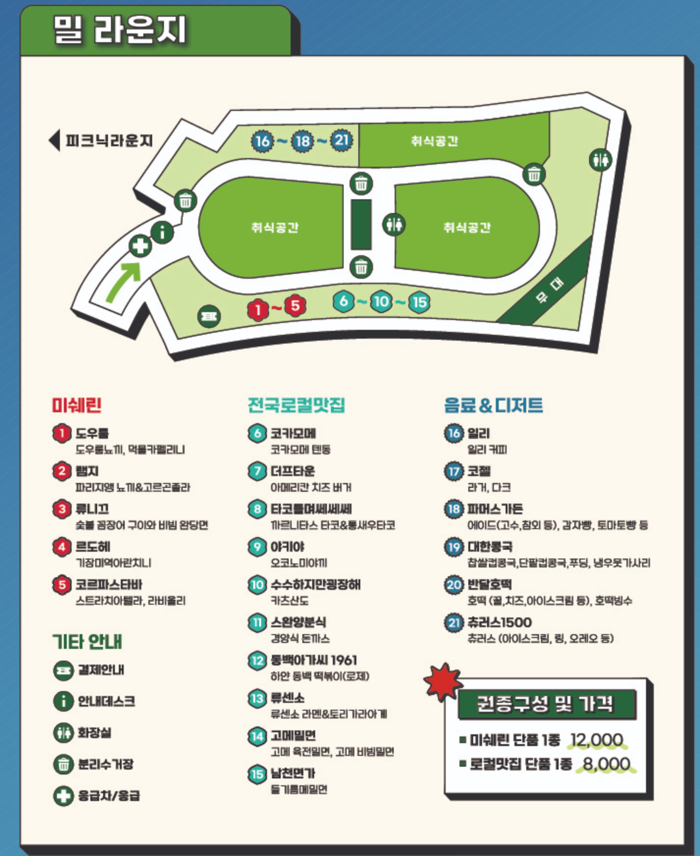 부산 밀 페스티벌 일정 장소 근처 맛집 주차장 정보