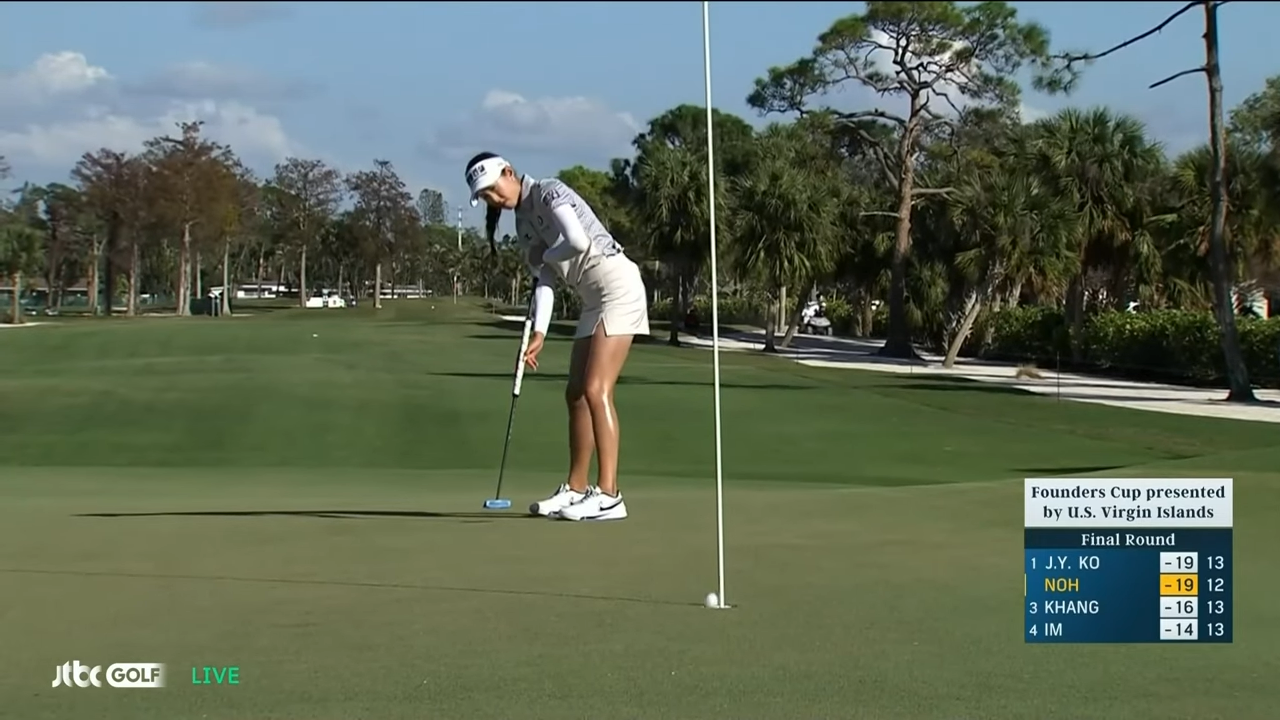  LPGA 파운더스컵 최종 순위&amp;#44; 노예림 고진영