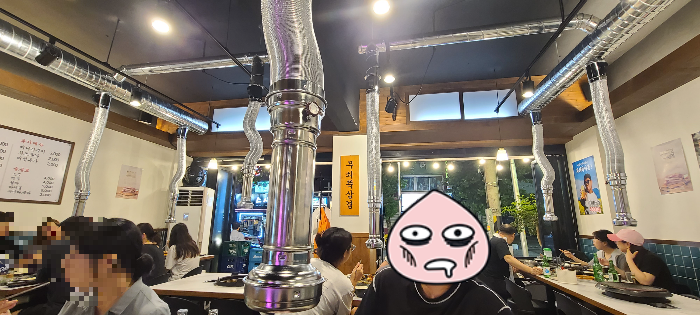 상대원동맛집 삼겹살맛집 무쇠뚝삼겹 메뉴판 내부전경