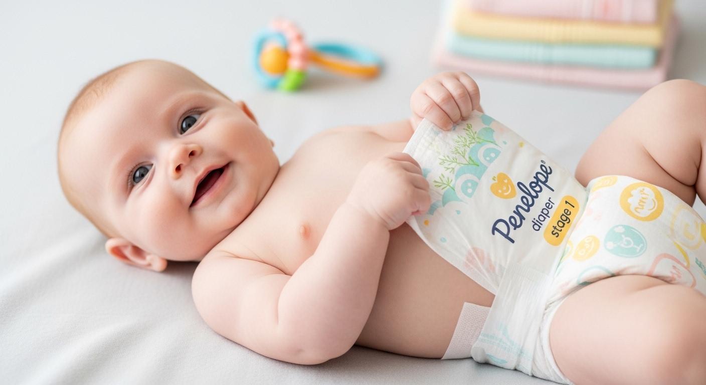 페넬로페 기저귀 1단계