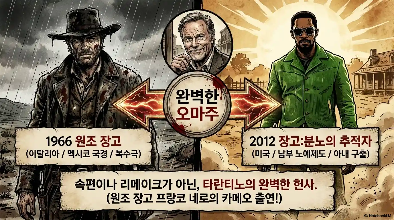 장고와 장고 분노의 추적자 비교