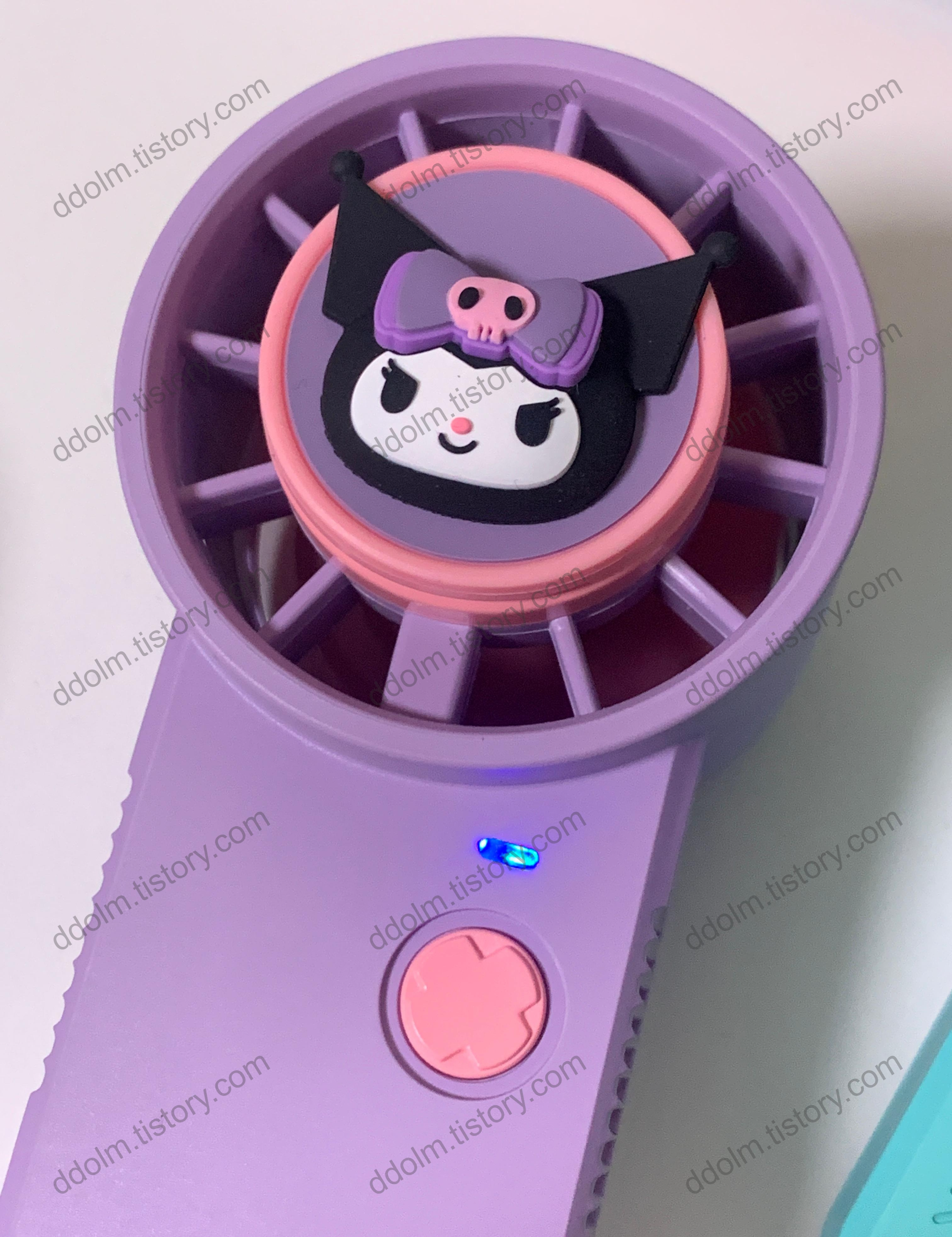 산리오 무선 핸디 선풍기