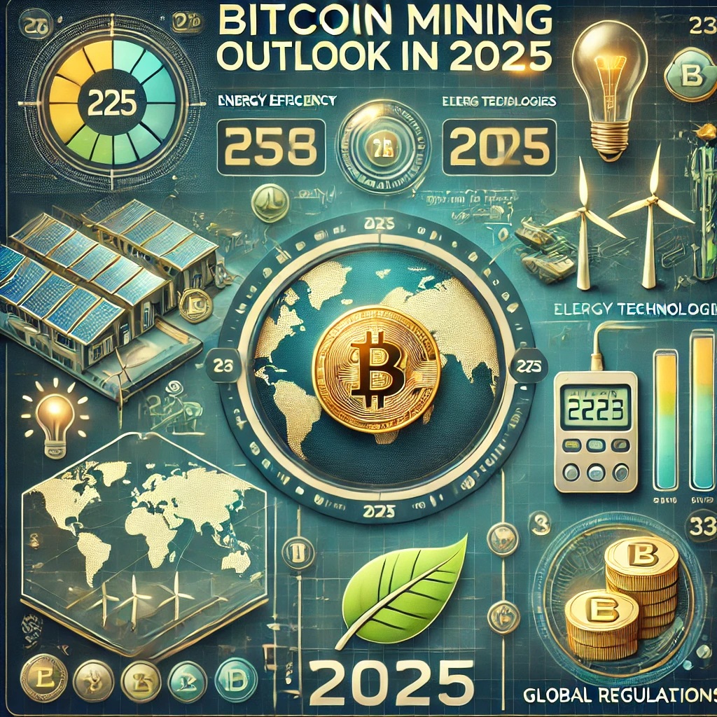 2025년 비트코인 채굴 전망 (에너지 효율, 친환경 기술, 글로벌 규제)