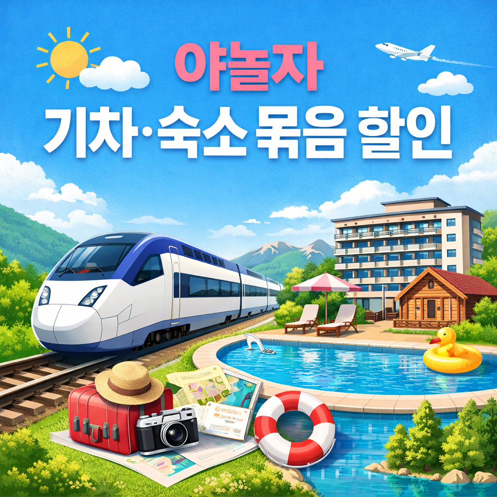 야놀자 기차·숙소 묶음 할인 제대로 쓰는 법|KTX 여행 비용 확 줄이는 팁