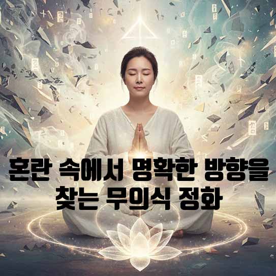 내면의 재정비: 혼란 속에서 명확한 방향을 찾는 무의식 정화