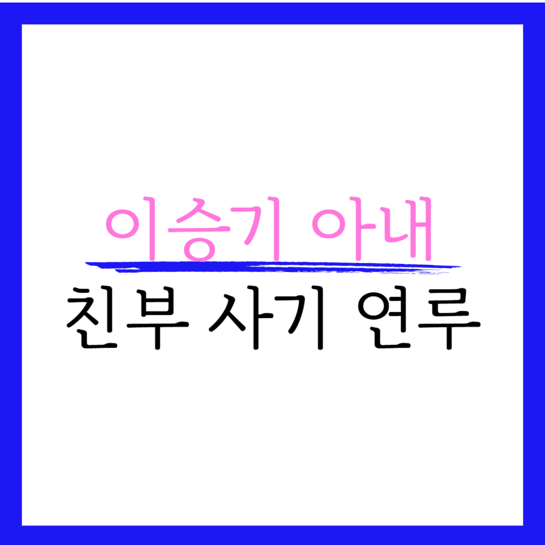 이승기 부인 이다인 친부 사기 연류 견미리 사위