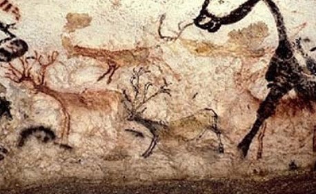 고고미술 선사시대 동둘벽화