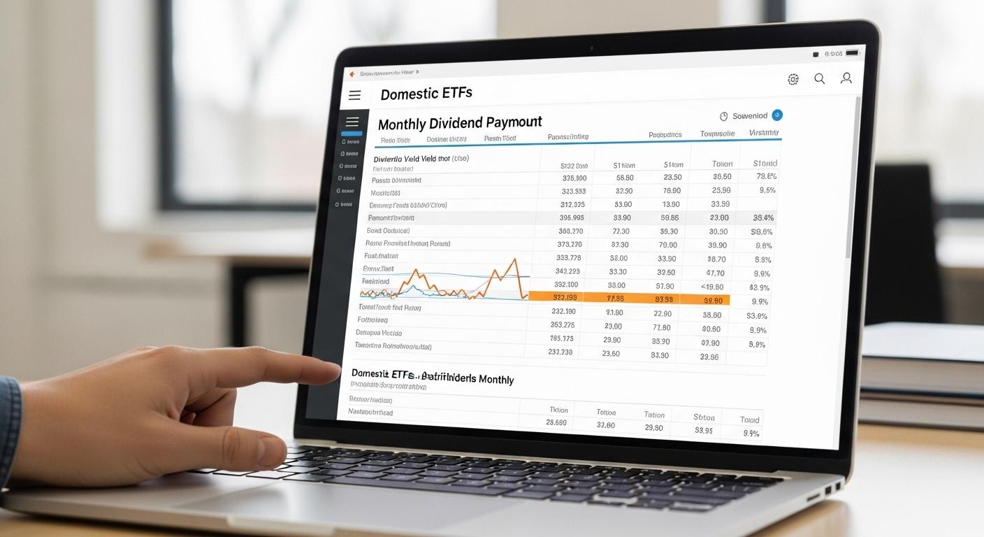 월배당 국내 etf 배당률