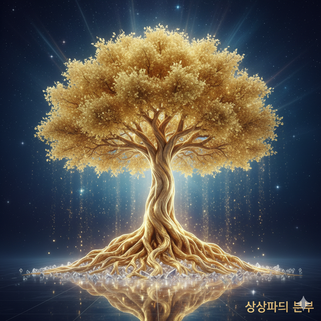 부의뿌리 성통공완 황금나무 상상파티본부 부자철학