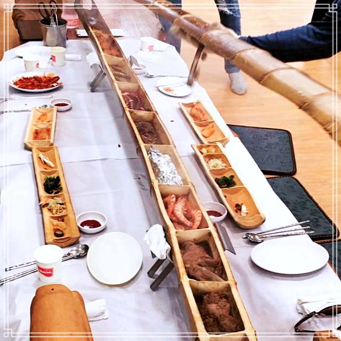 담양 맛집 3미터 대나무 통찜, 대통용찜