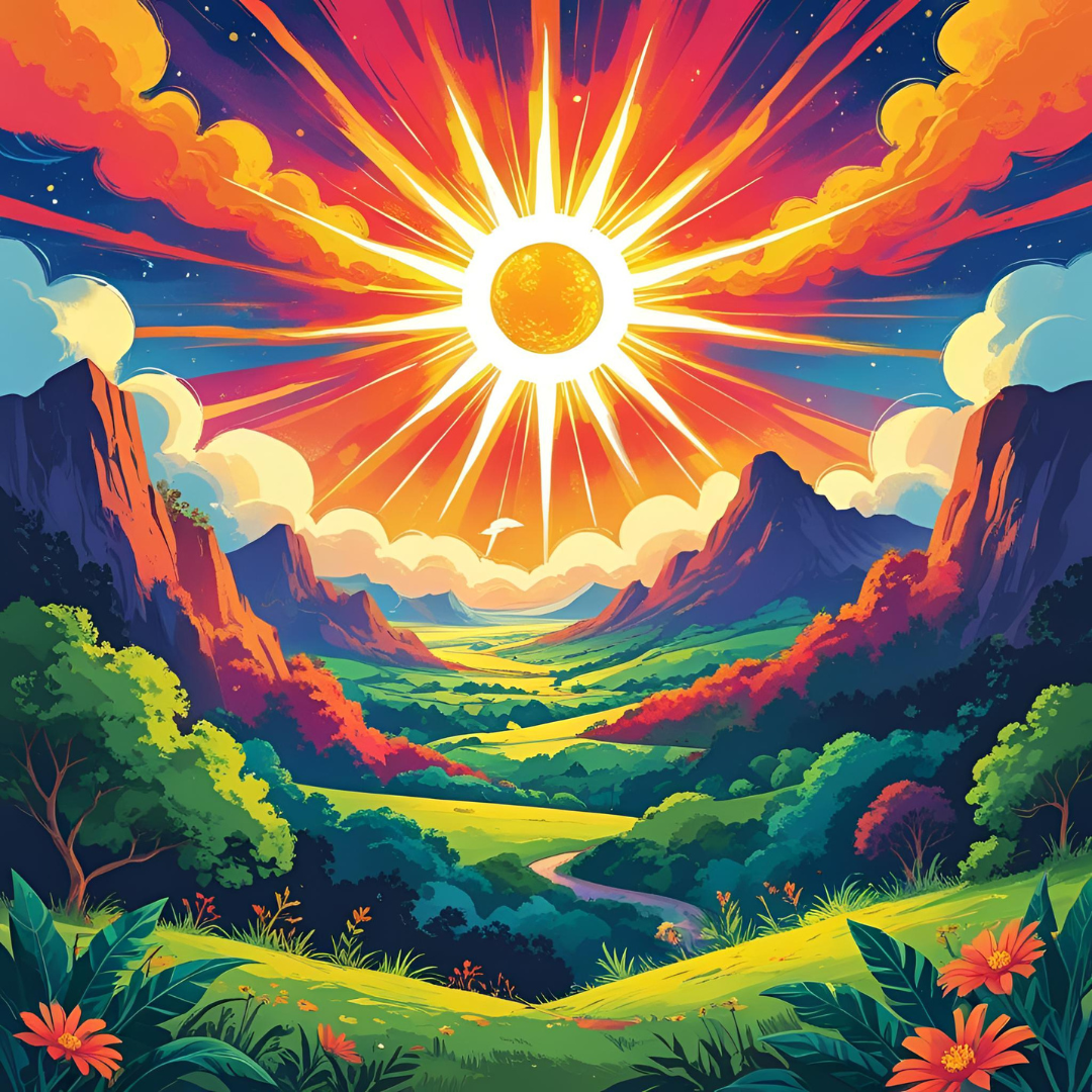 생명의 원천이자 경이로운 현상의 지휘자, 태양