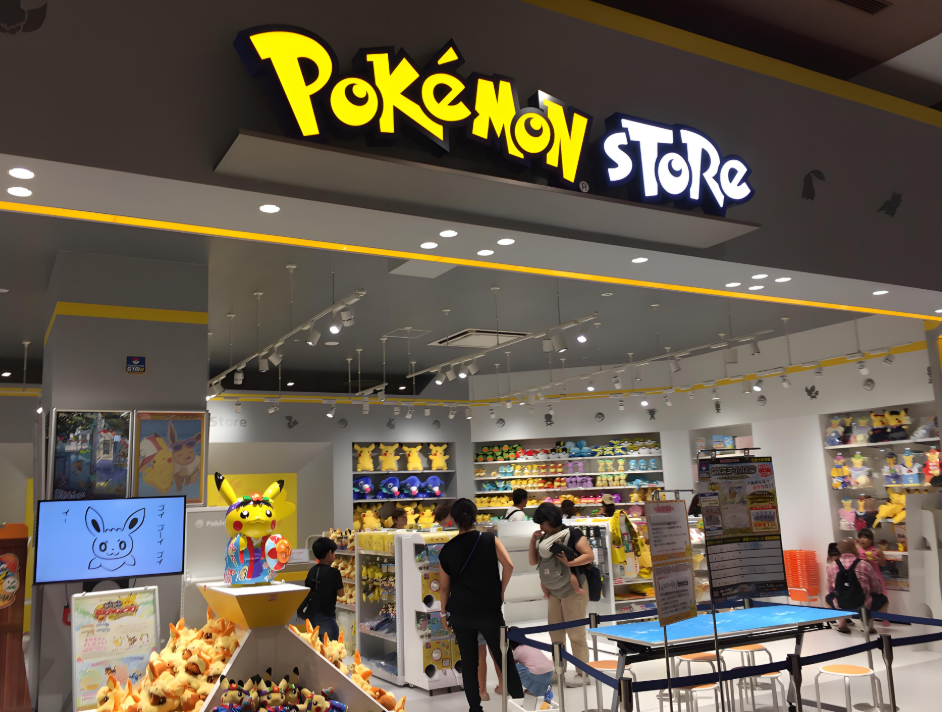 일본 포켓몬스토어 사진