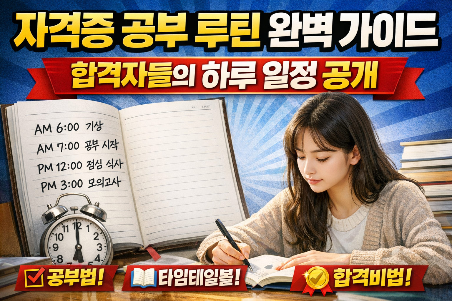 자격증 공부 루틴