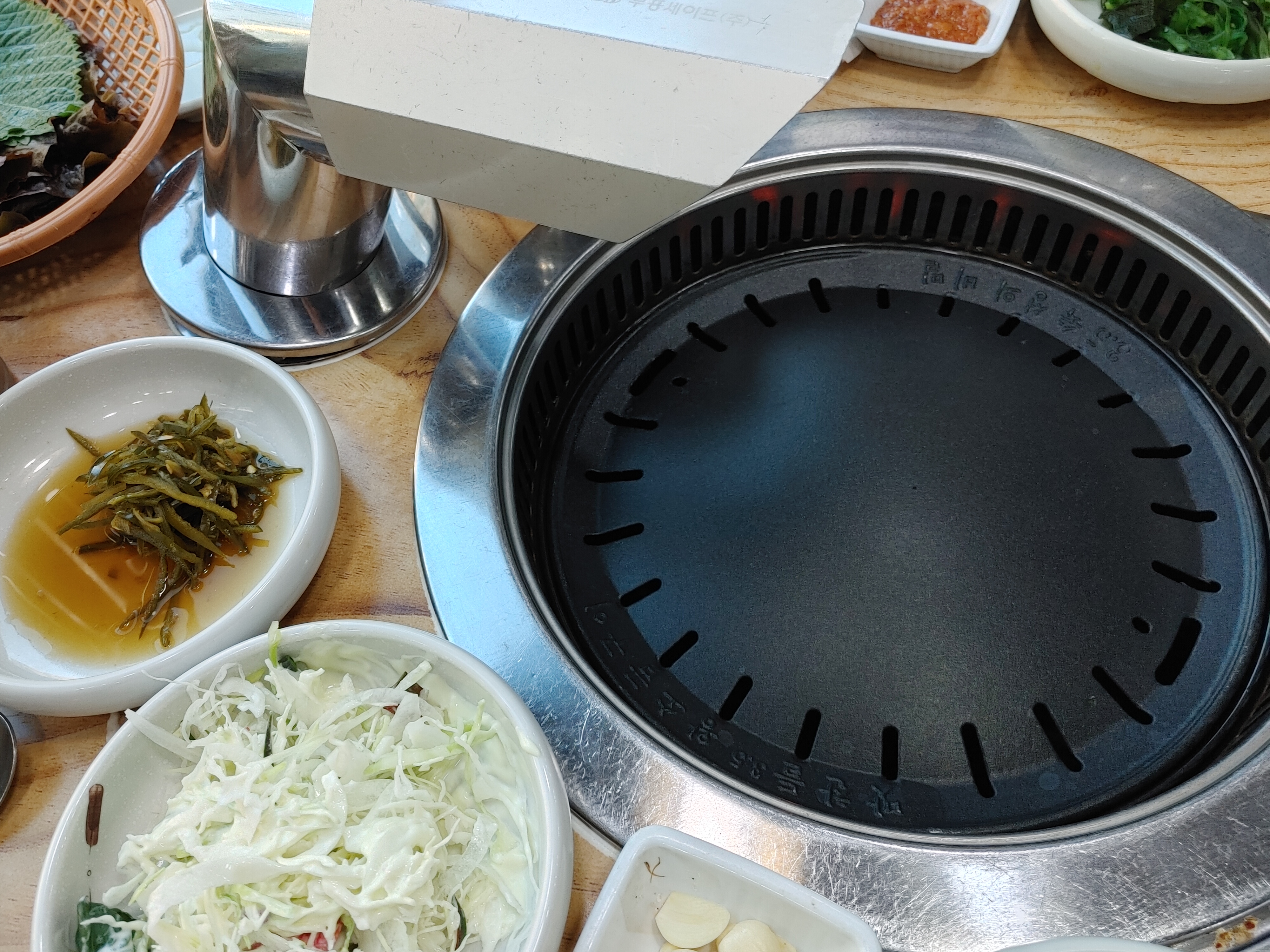 서울마곡-서울발산-맛찬들-소금구이-돼지고기맛집-발산돼지고기맛집-세팅-밑반찬