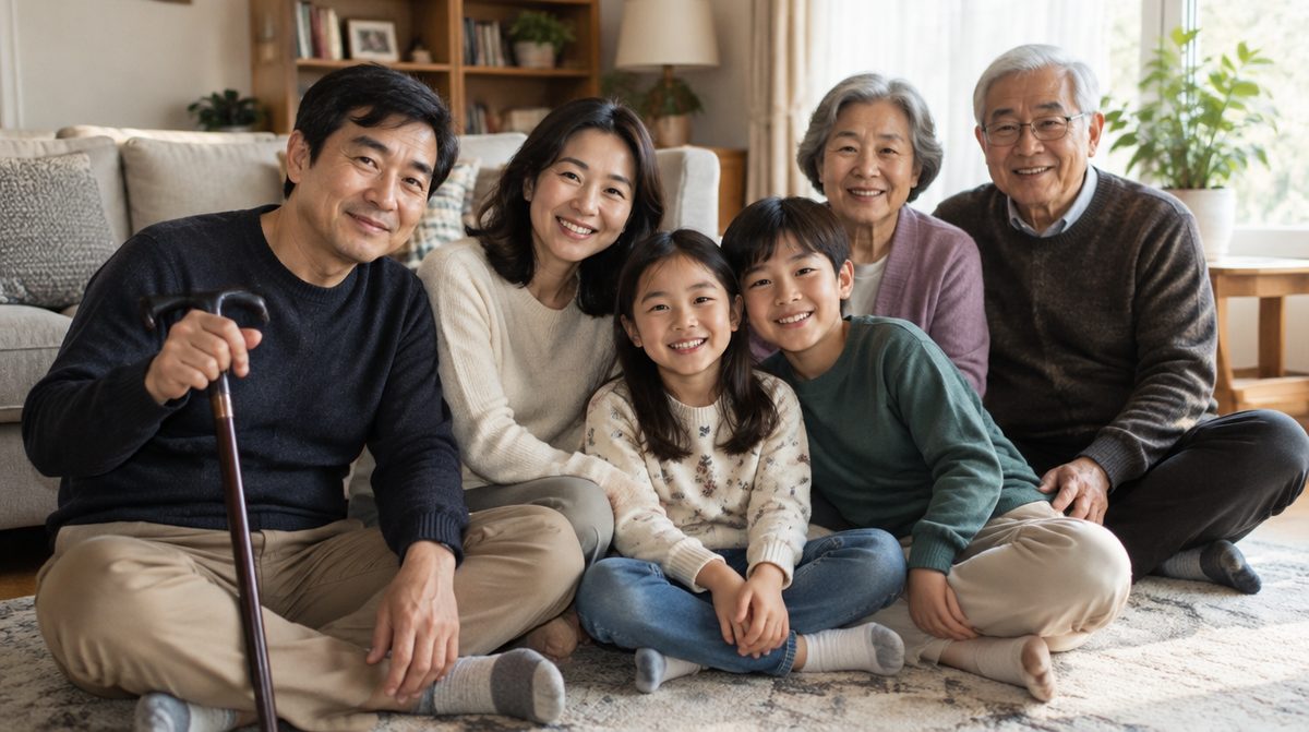 장애인 부양가족과 함께 사는 가족