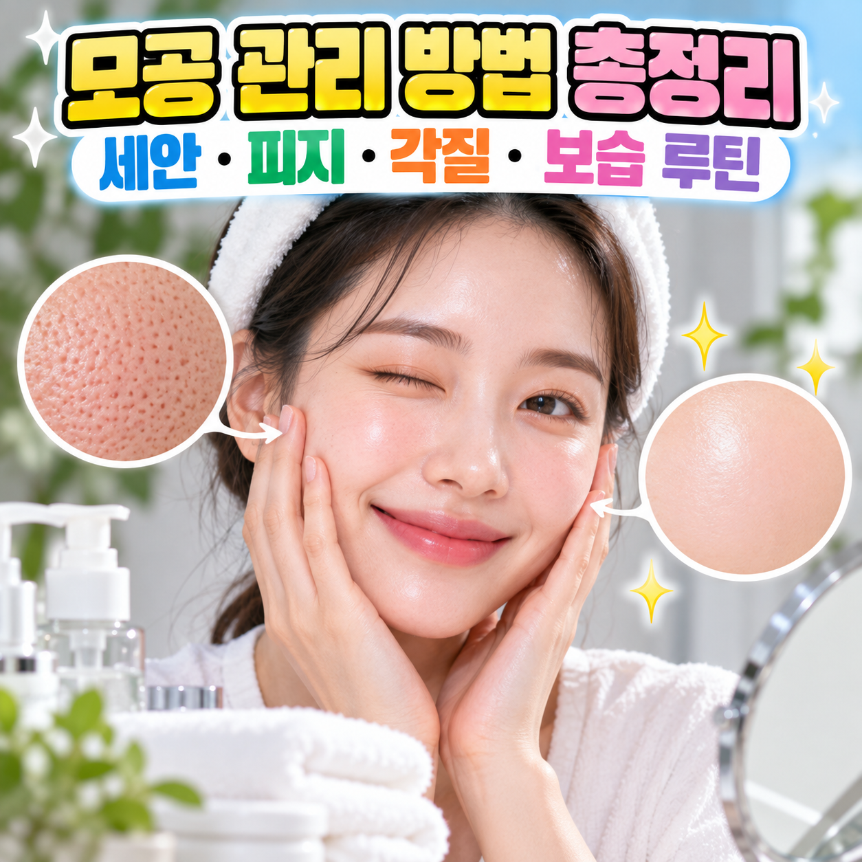 모공 관리 방법