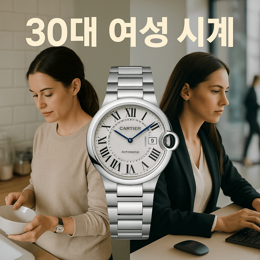 30대 여성시계