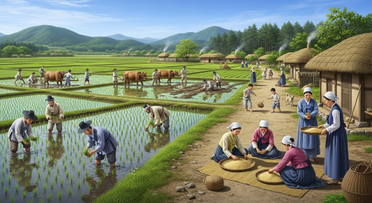 조선시대 농민의 일상