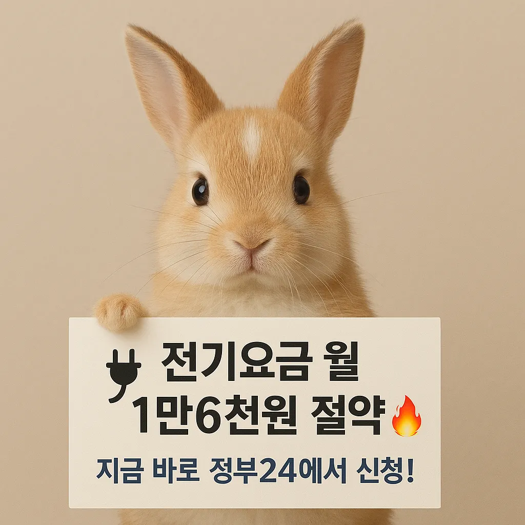 2025년 전기요금 감면제도 신청방법 및 지원금 총정리 - 정부24 복지로 전기요금 할인 가이드