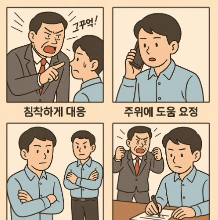 명도 폭언폭행 대응법과 법적절차