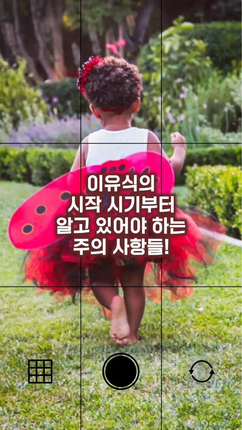 이유식 시작 시기부터 알아야 하는 주의사항