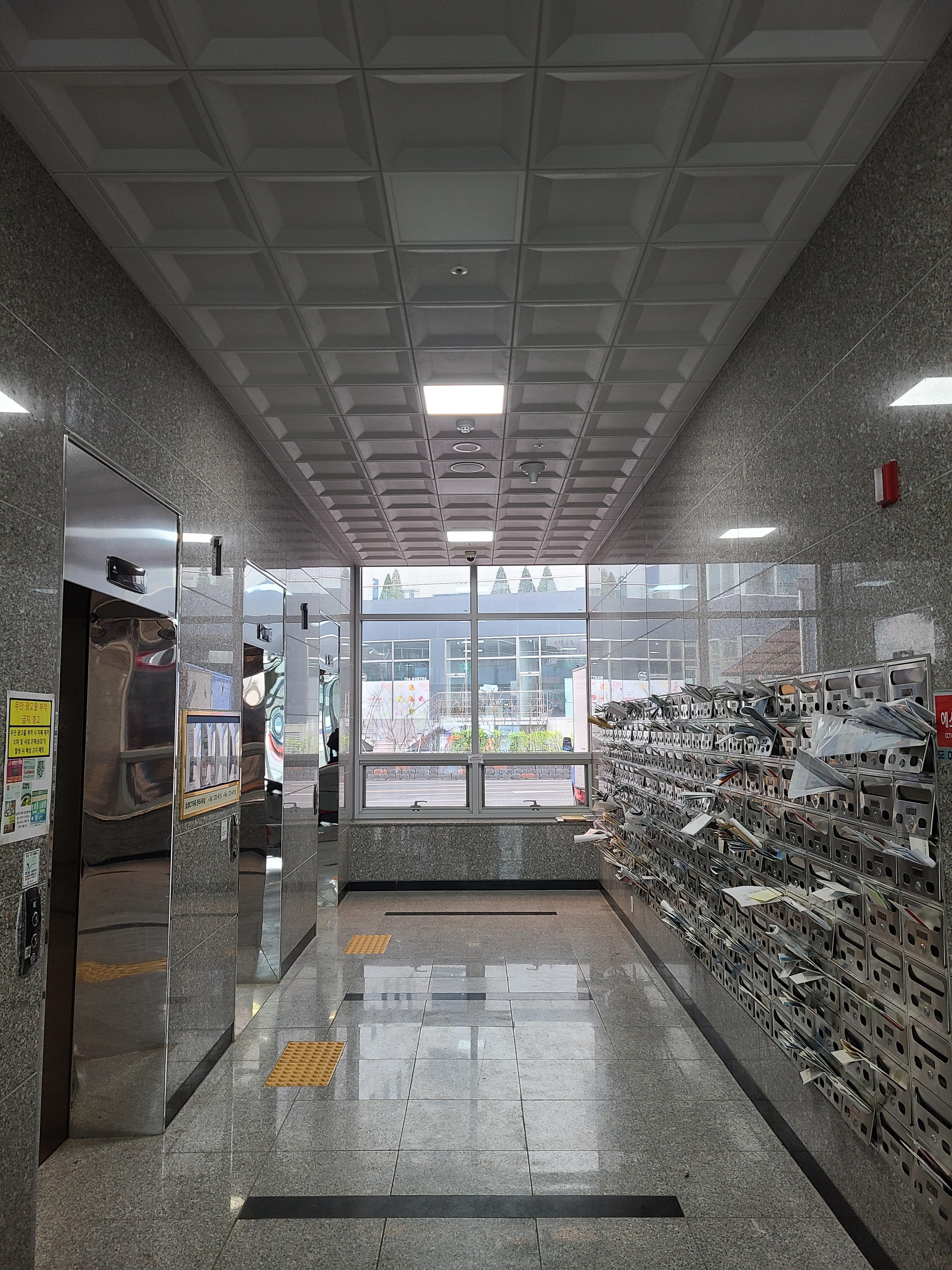 화성ICT타워 우편함 및 엘리베이터