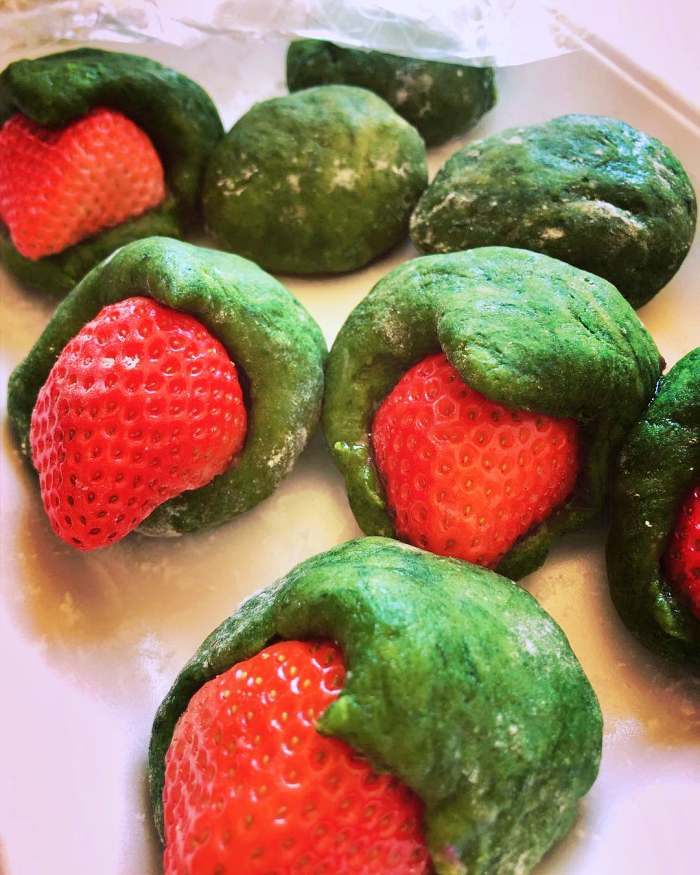 생활의달인 도쿄 딸기찹쌀떡 맛집