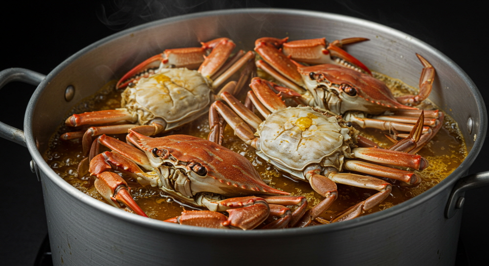 맥주 꽃게찜