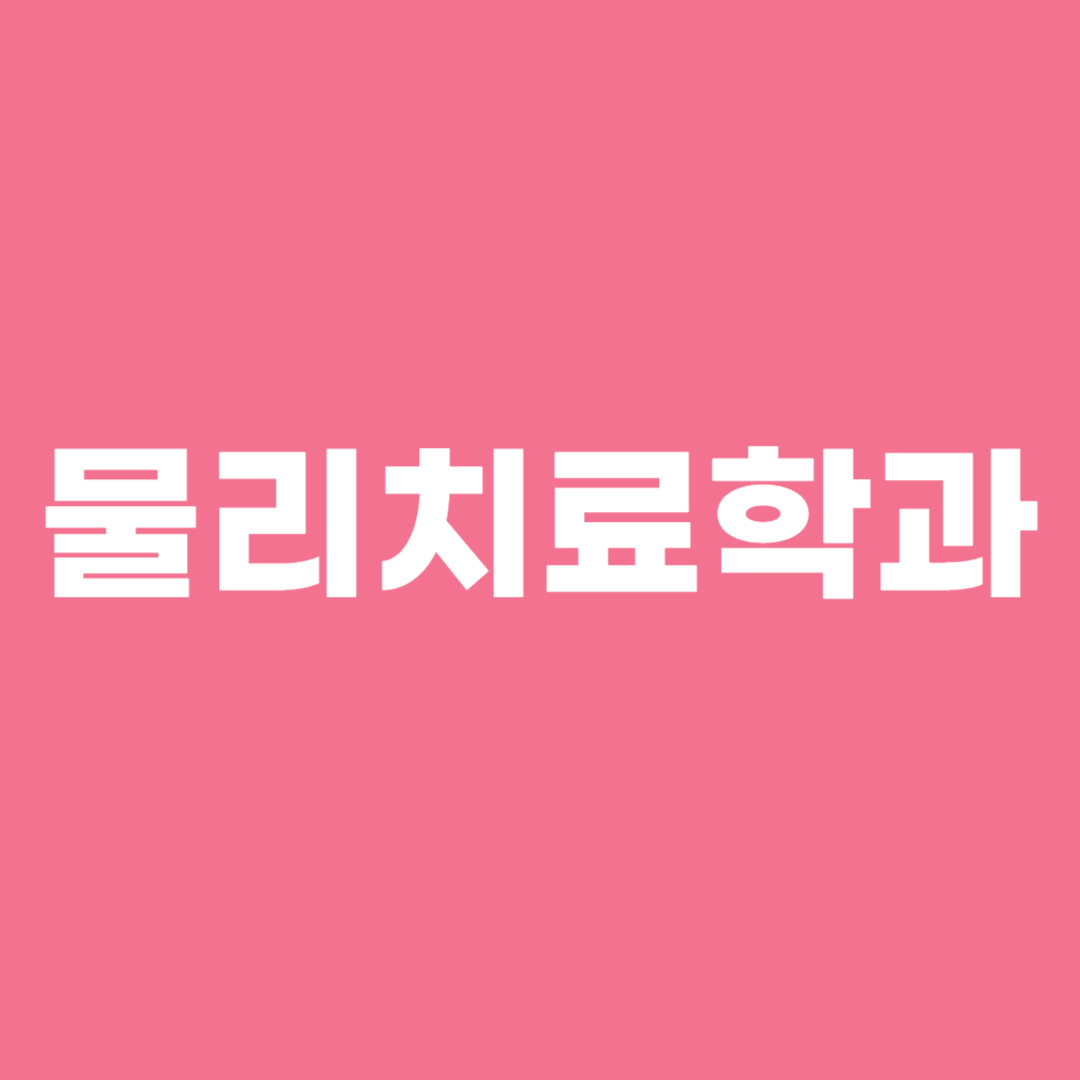 물리치료학과