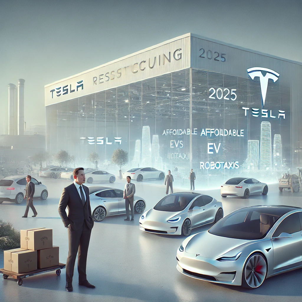 태슬라의 구조조정