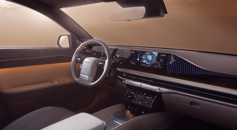 그랜저 풀체인지 내부 디자인