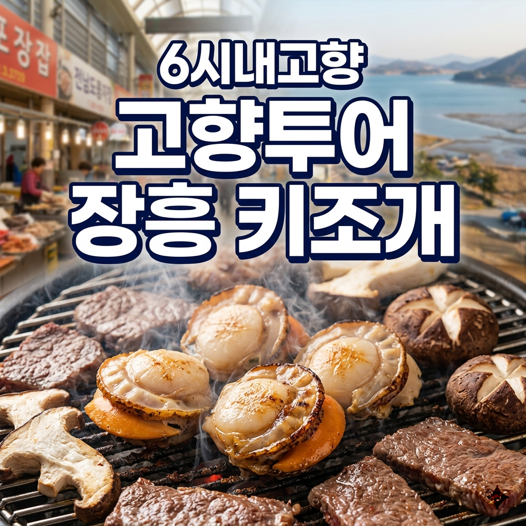 6시내고향 고향투어 장흥 키조개