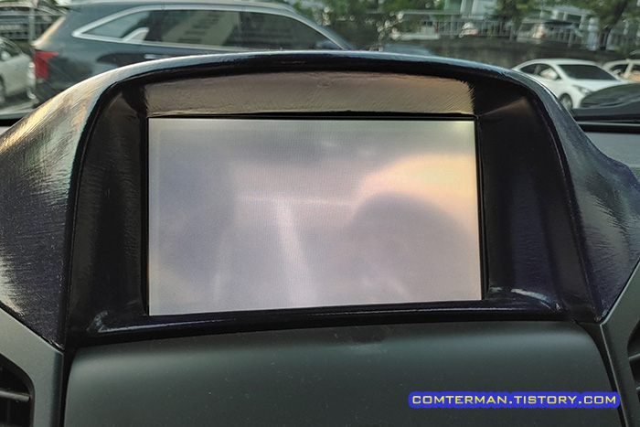 측방 카메라 영상 흐려짐