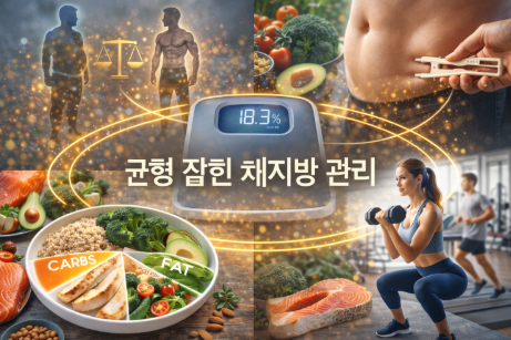 균형 잡힌 체지방 관리