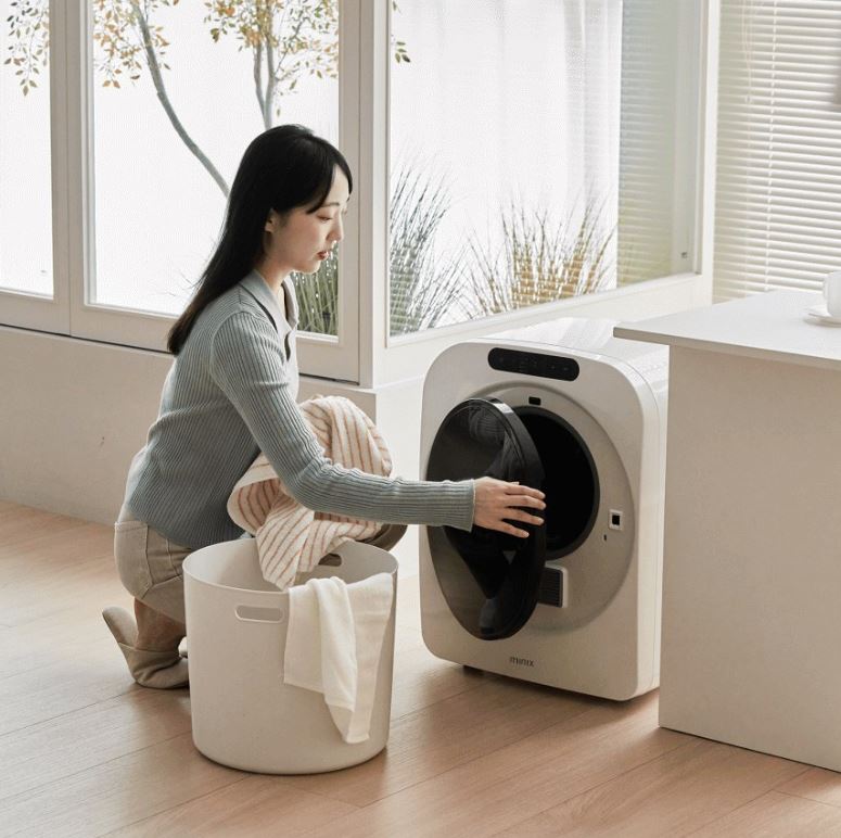 미닉스 미니 건조기를 사용 사용하는 사진