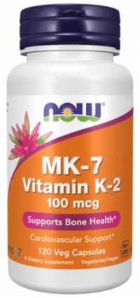 나우푸드 MK-7 비타민 K-2 100mcg 베지 캡슐, 120개입, 120정, 1개